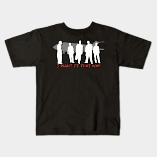 I Want It That Way Key Visual Songs Cover Kids T-Shirt